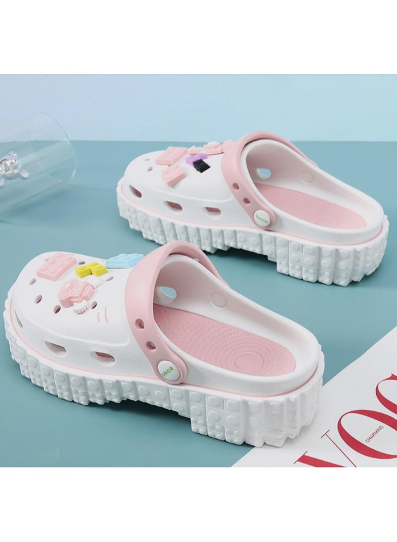 Wear Non Slip Lightweight Perforated Shoes For External Wear