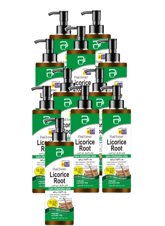 PYRON 11 Pieces Licorice Root Lotion 500ML  - Image 1