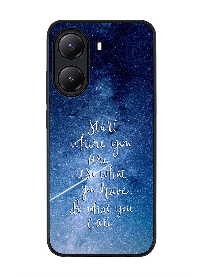 Stylizedd For Xiaomi Poco X7 Pro 5G Case,Slim fit Camera Protection, Shockproof Thin Phone cover  - Start, Use, Do - Image 1