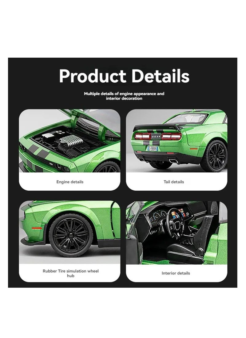Toyland 1:22 Scale  Die-Cast Model Car with Lights, Sounds & Opening Doors – Pull-Back Action  - Image 2
