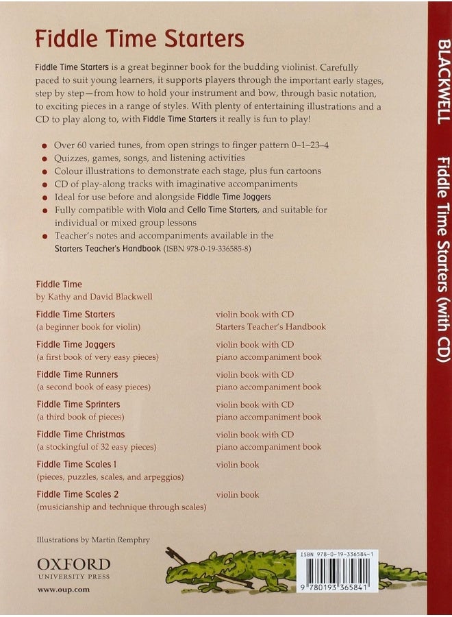 Fiddle Time Starters + CD: A beginner book for violin - Image 2