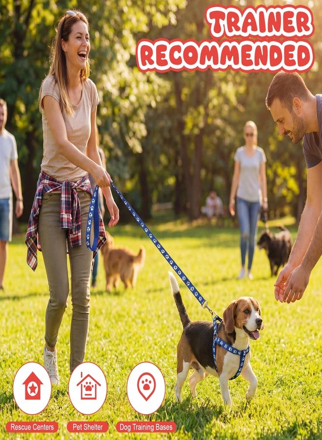 هسي مجموعة Hsei المكونة من 50 قطعة من حزام ومقود الجراء المصنوع من النايلون، بطول 4 أقدام، مقود تدريب قابل للتعديل مع خطاف دوار، حبل جرّ مزخرف للجراء، مناسب للكلاب الصغيرة والمتوسطة والقطط، للعب والتخييم والمشي، 12 لونًا متنوعًا - Image 5