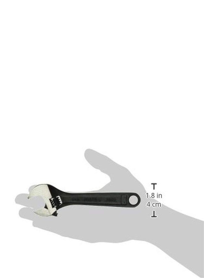 Proto Stanley J706SL Clik-Stop Adj Wrench 6 Inch, Black - Image 3