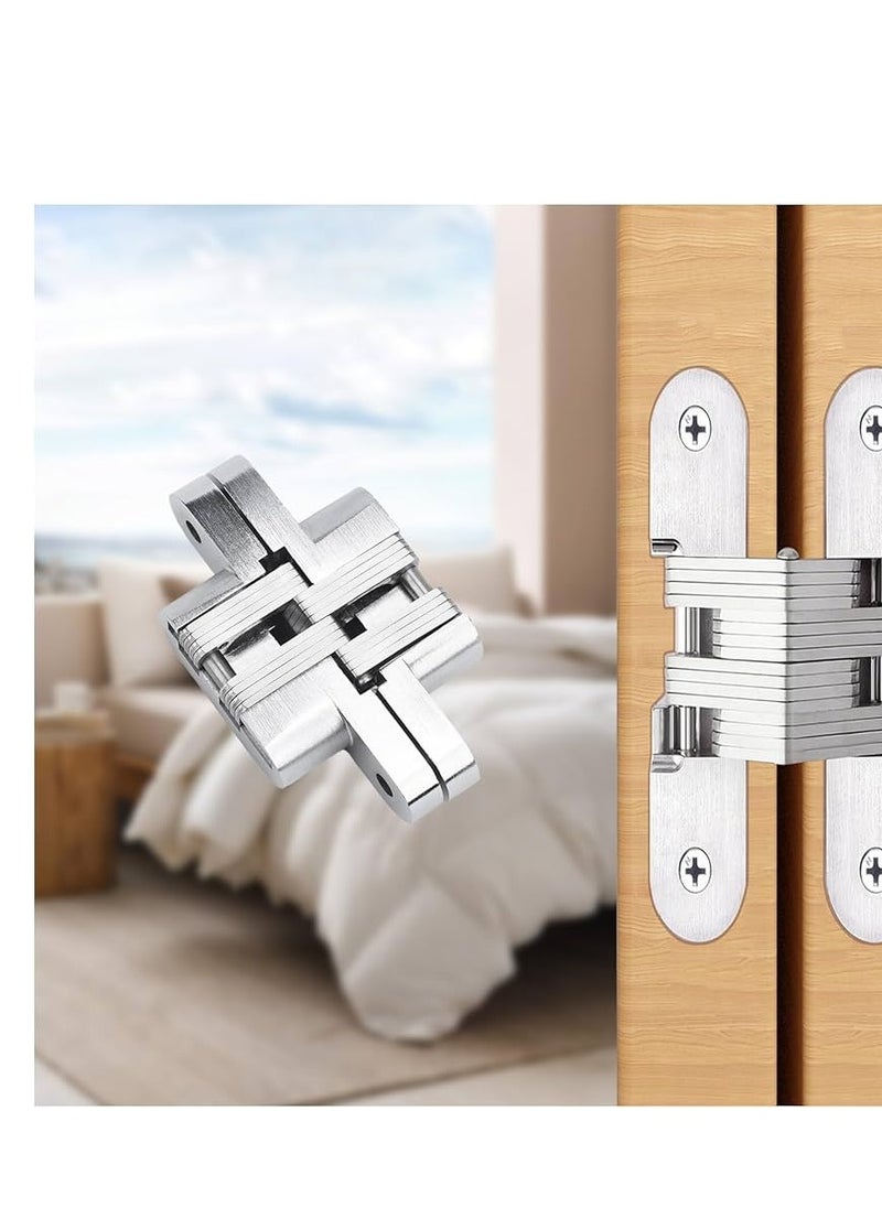 KNP - KNP Concealed invisible door hinges 94 MM designed for a sleek, modern, and seamless look. - Image 1