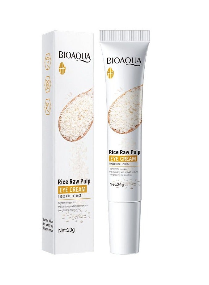 بيو أكوا كريم تفتيح تحت العين من لب الأرز الخام 20 جم - Image 1