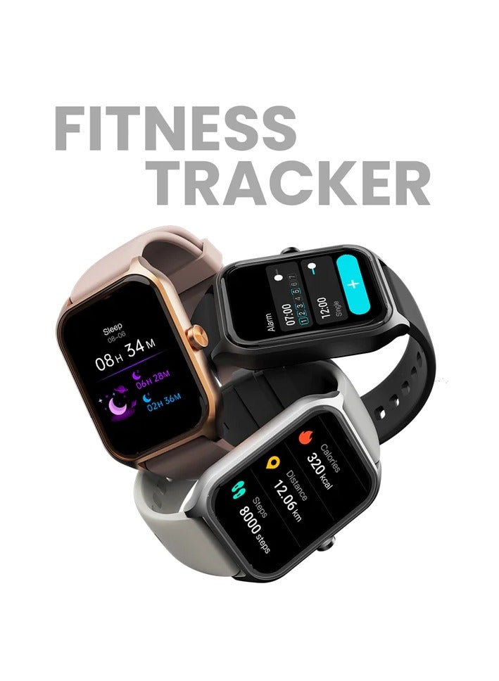 HiFuture Fit Ultra2 Pro 1.78 Amoled Bt Calling Smart Watch - Rose Gold - Image 2