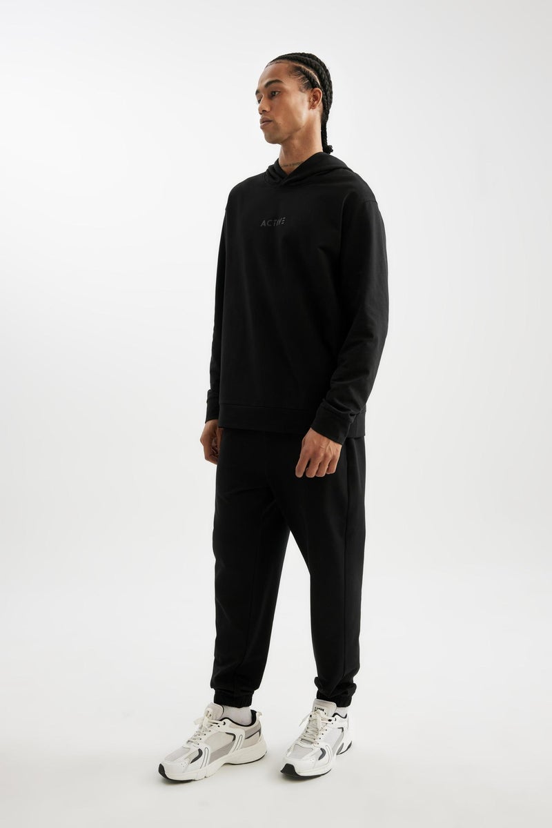 DeFacto Black Man DeFactoFit Standard Fit Jogger Sweatpants Casual - Image 2