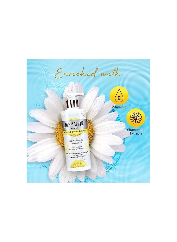 Dermafique Hydra Soft Nourishing Body Wash  500ML - Image 5