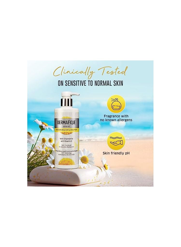 Dermafique Hydra Soft Nourishing Body Wash  500ML - Image 3