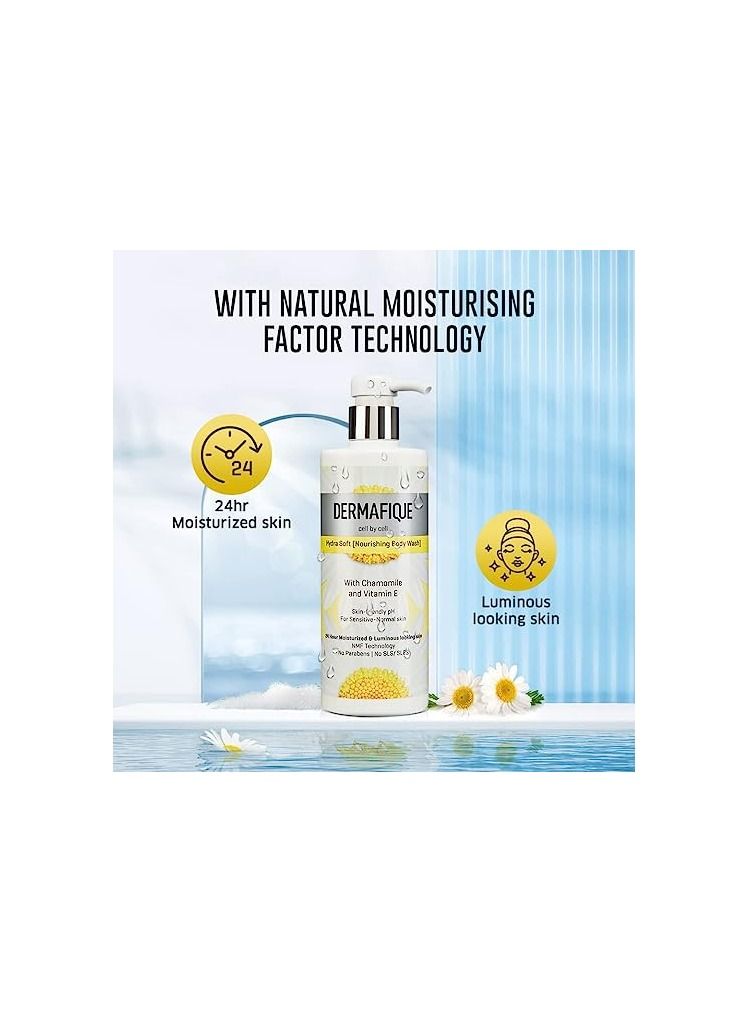 Dermafique Hydra Soft Nourishing Body Wash  500ML - Image 4