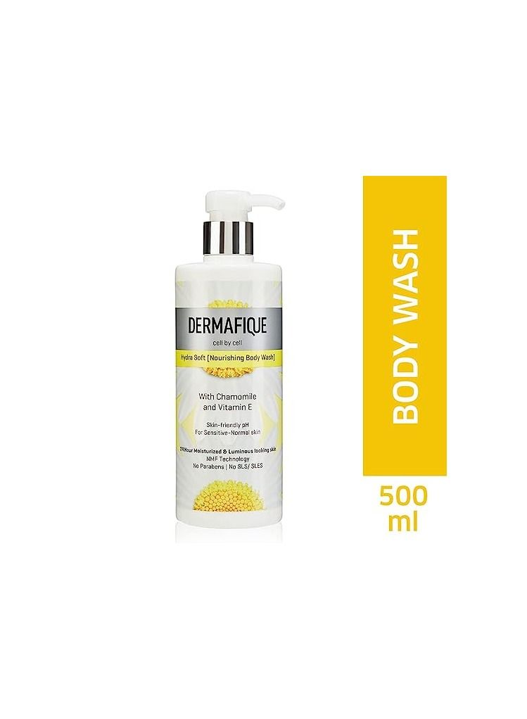 Dermafique Hydra Soft Nourishing Body Wash  500ML - Image 2