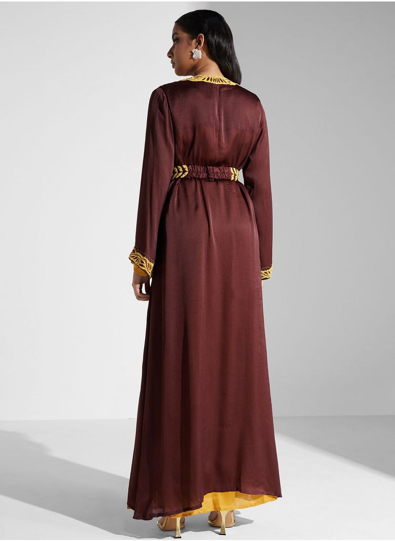 KASHKHA - Embroidered Jalabiya - Image 1