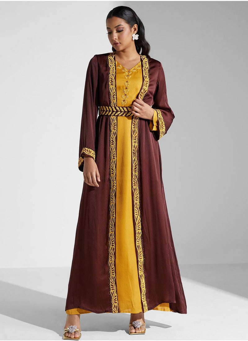 KASHKHA - Embroidered Jalabiya - Image 1