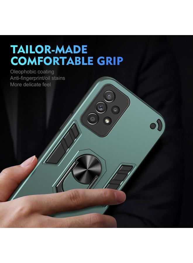 S-TOP Case For Samsung Galaxy A52 5G Shockproof Metal Ring Holder Phone Case - Image 5