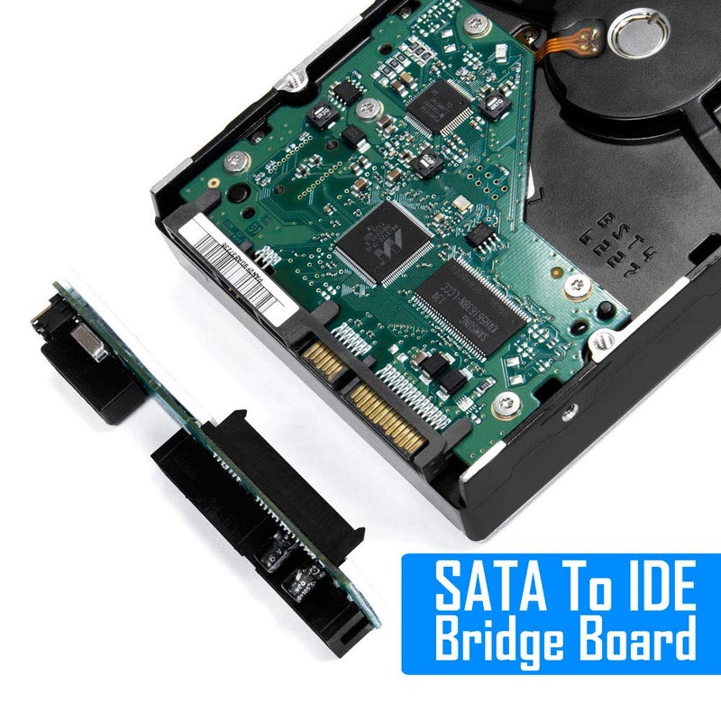 KingWin SSD/IDE Bridge Board Adapter - Convert SATA Devices to IDE. Supports 2.5 & 3.5 Inch HDD, Compatible with SATA I/II/III - Image 4