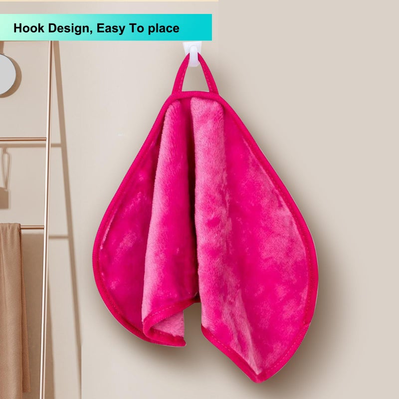 PleasingCare Makeup Remover Cloth Cleansing Towel - Chemical Free - Move Makeup Instantly with Just Water (3 Rosy) - Image 5