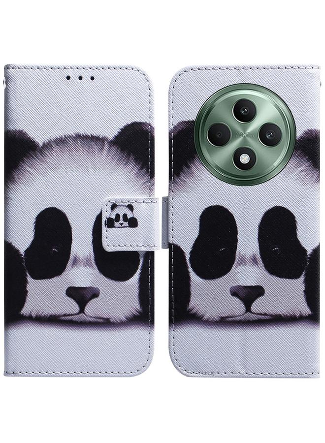 اس-توب جراب هاتف OPPO Reno12 F 5G، جراب هاتف جلدي قابل للطي برسومات ملونة - Image 1