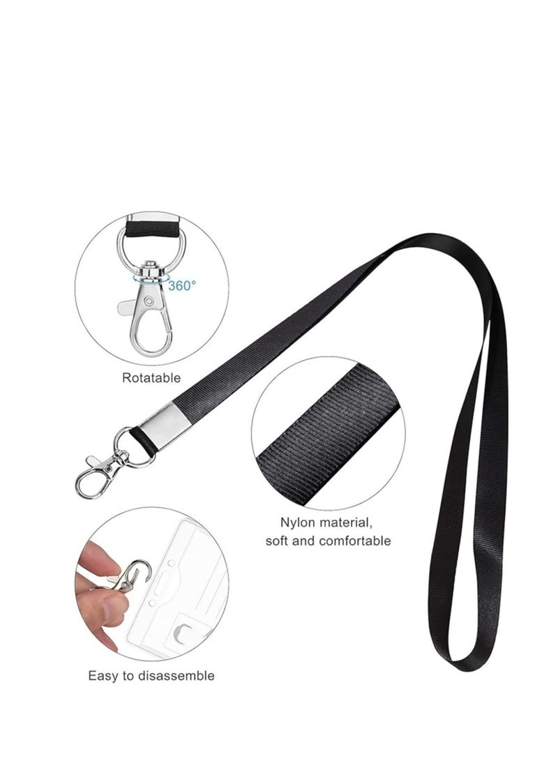 Terabyte Polyester lanyard with metal carabiner, pack of 50pcs - Image 2