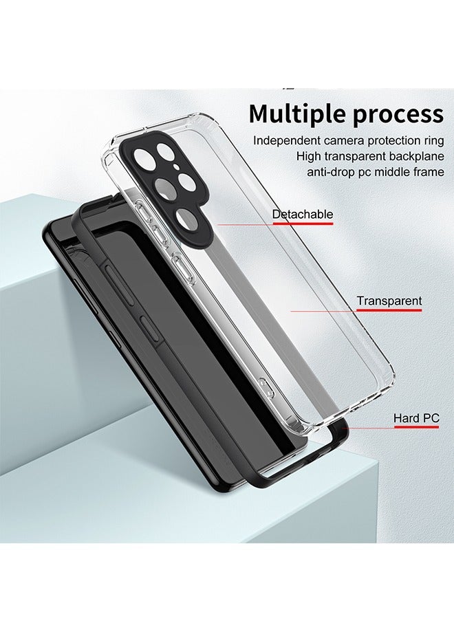 غطاء Ultra Hybrid S لهاتف Samsung Galaxy S23 ULTRA مع مسند - شفاف كريستالي - Image 4