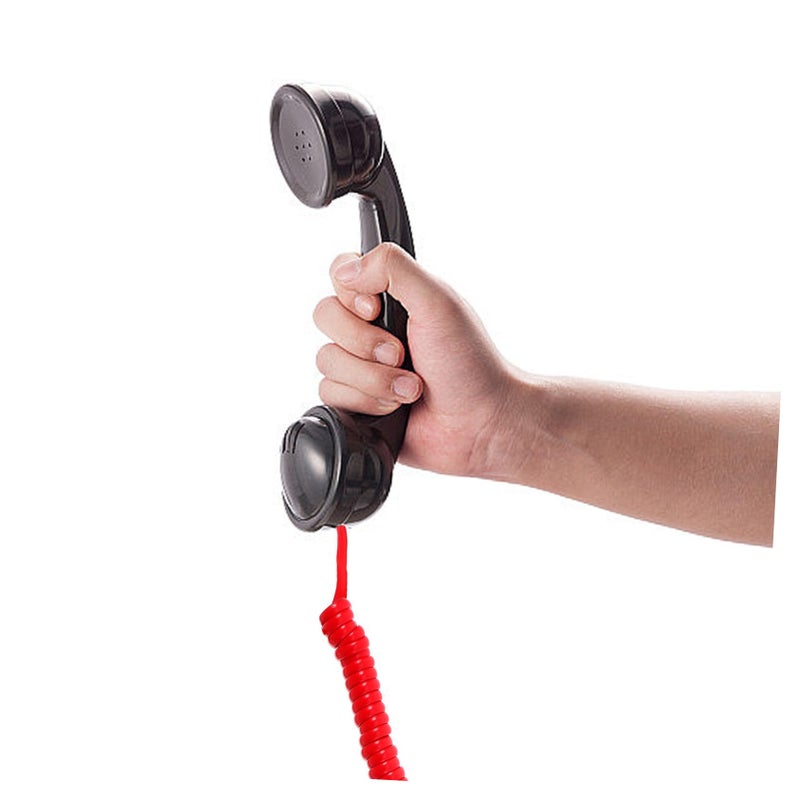 2pcs Coiled Telephone Cord Spring Loaded Design Easy Installation for Landline Phones - Image 4