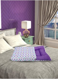 Superminis Baby Bed with Thick Mattress, Mosquito Net with Zip Closure And Neck Pillow, Baby Bedding for New Born, 0M+, Baby Sleeping Bed of 32 inch X 18 inch X 4 inch Size (Purple),Pack of 1  - Image 5