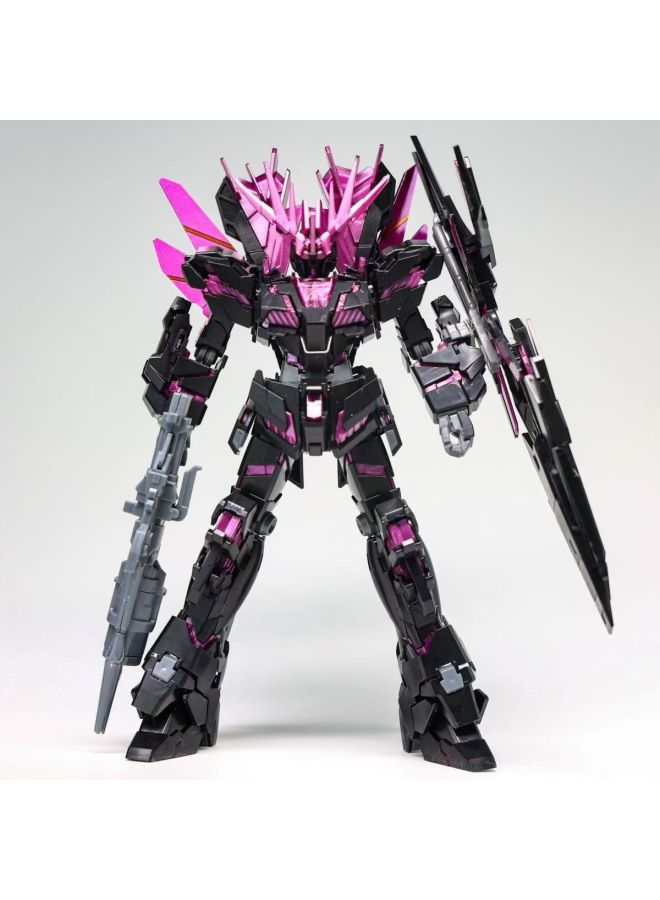 Star Move Unicorn Destruction Model Black And Purple Color Funeral Banshee 2 Machine HG Assembled Model Hand-made-Color:Xd Black And Purple Color Goddess Of Fate-free Water Stickers