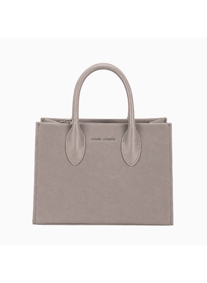 ديفيد جونز حقیبة Maxine Tote من دیفید جونز – حقيبة تسوّق جلد فرنسي – حقيبة يومية بتصميم مينيمال – حقيبة يد نسائية بتصميم كلاسيكي - Image 1