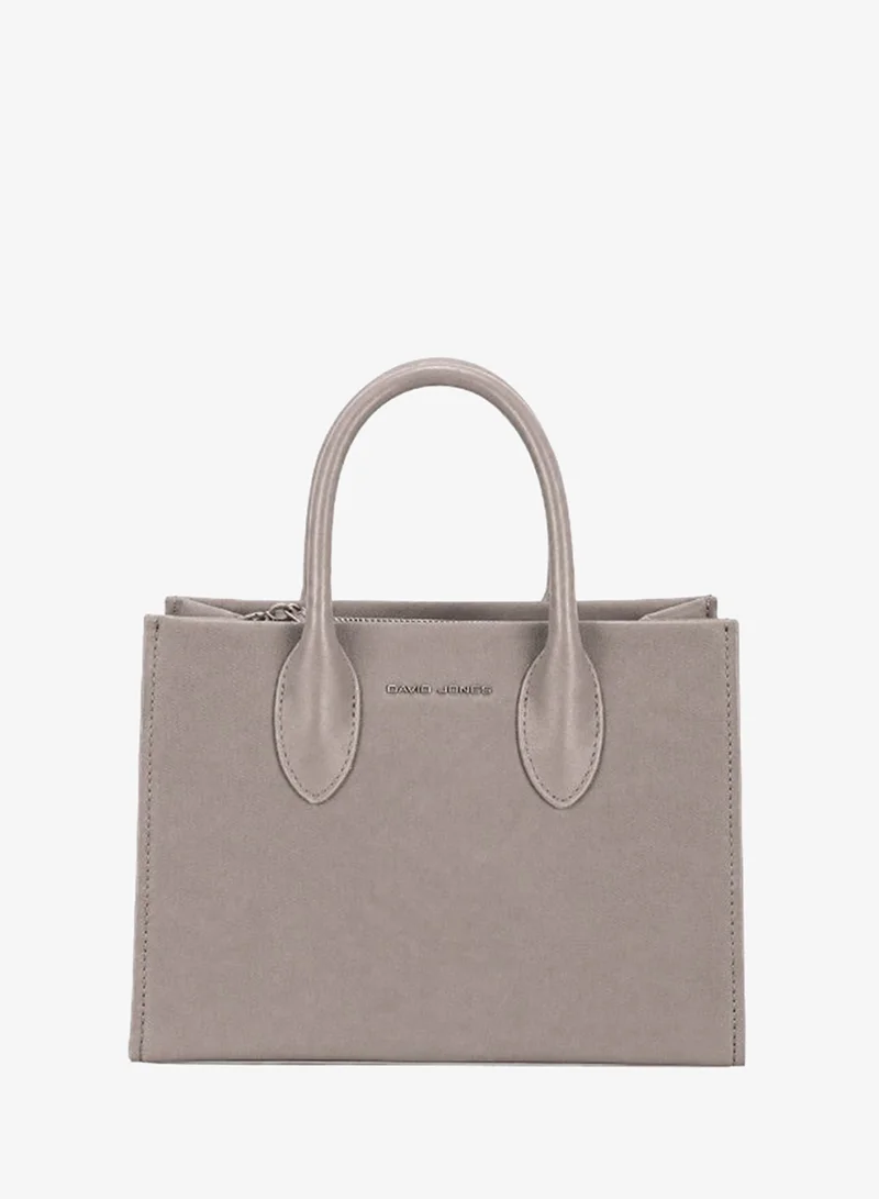 Maxine Tote bag by David  Jones-French Leather shopper bag- Every Day Minimal leather bag- Classic designed women handbag