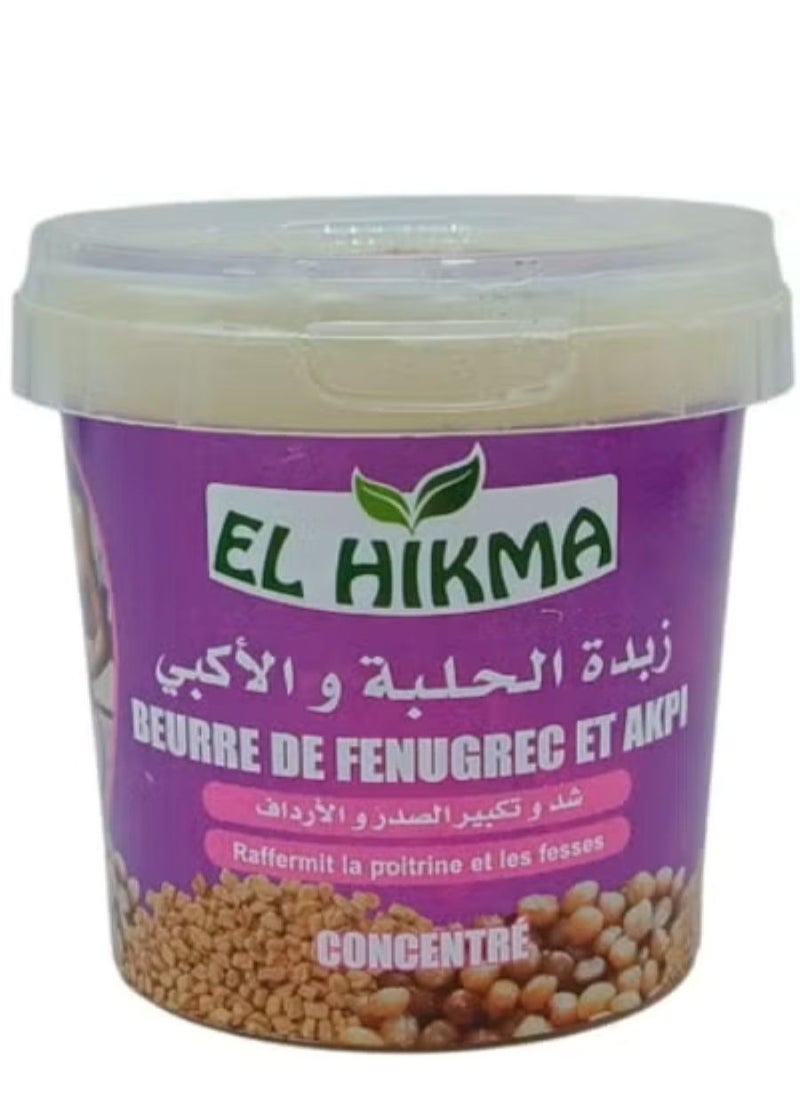 EL HIKMA Fenugreek And Akbi Butter Cream 120 ml 