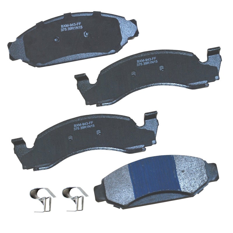 Bendix Premium SBM375 Semi-Metallic Front Brake Pads for Ford E-150 Econoline 1993-1987, E-150 Econoline Club Wagon 1993-1987, F-150 1993-1986 - Image 2