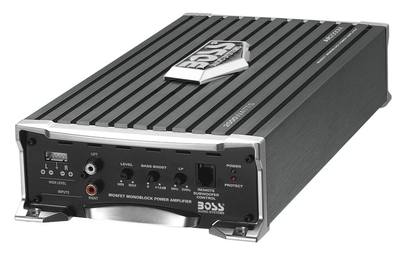 BOSS Audio Systems AR2000M Monoblock Car Amplifier - 2000 High Output, High/Low Level Inputs, Low-Pass Crossover, Hook Up to Subwoofer for Bass - Image 3