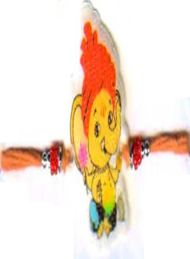VR Creatives Bal Ganesh/ganesha Rakhi for Brother, Kids, Boys Girls, Best Rakhi Gift for Kids Rakhi for Kids Brother - Image 3