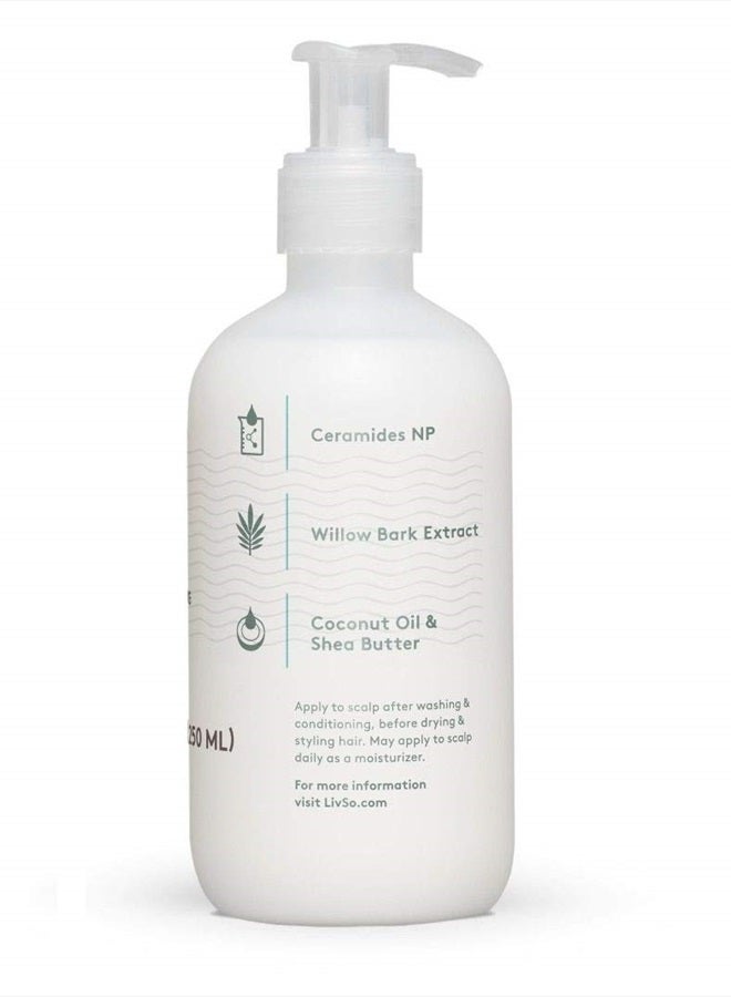 LivSo Moisturizing Lotion - Dermatologist Created - Moisturizes Hair & Scalp - Naturally Derived - Fresh Feel - Clinically Proven & Effective (1 Bottle) - Image 2