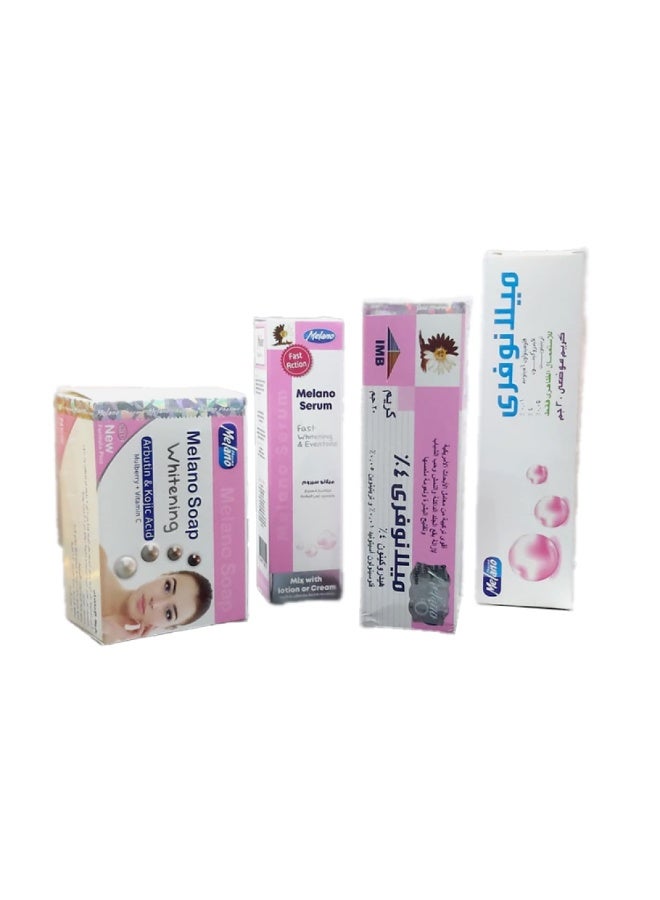 Milano Whitening Cream and Body Lotion Set