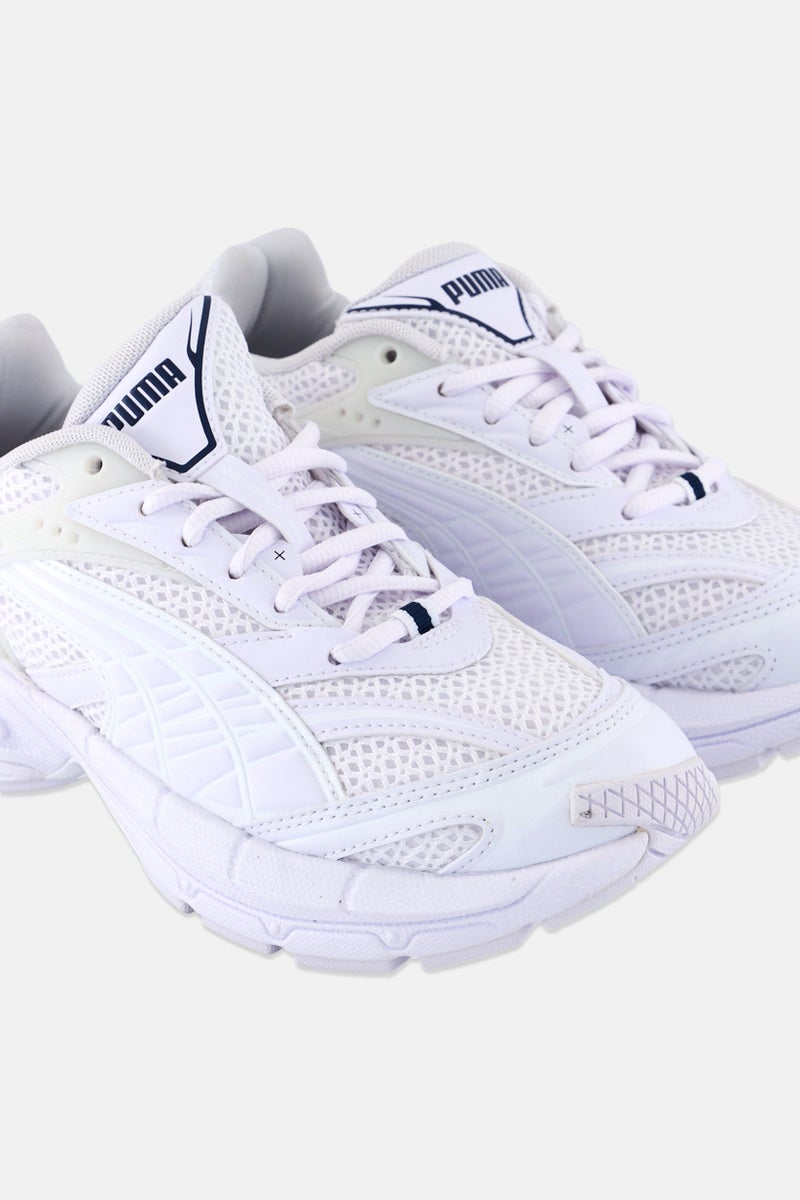 PUMA Kids Boy Velophasis Technicsh Outdoor Shoes, White - Image 3