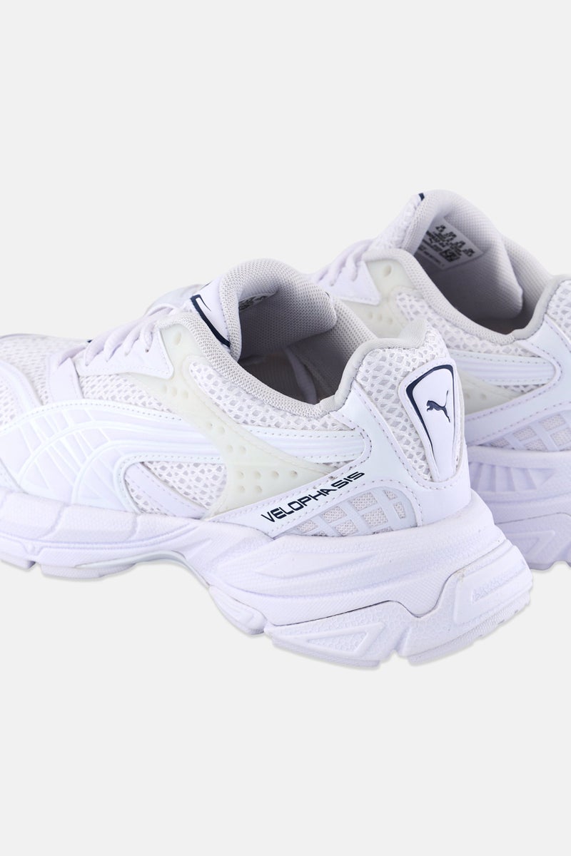 PUMA Kids Boy Velophasis Technicsh Outdoor Shoes, White - Image 4