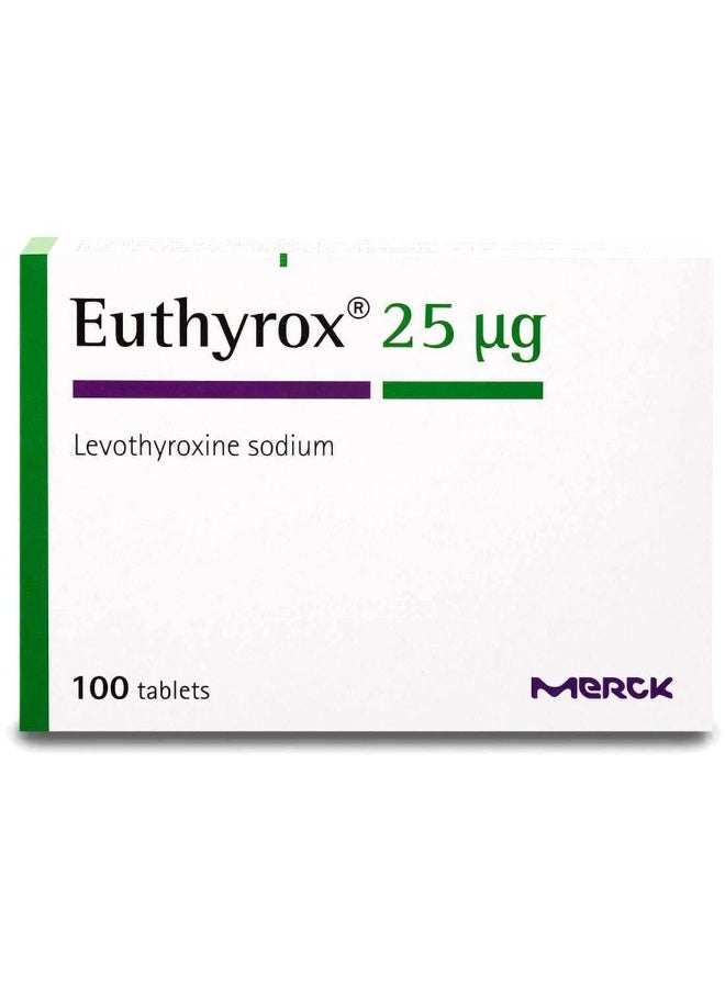 Euthyrox 25 Mcg Tablet 100pcs - Image 2