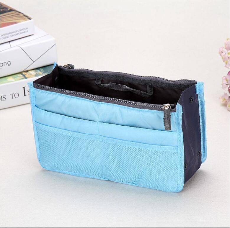 Bag Large Portable Double Zipper Toiletry Bag Multi-Functional Organize Storage Bag Korean Cosmetic Bag Liner Bag - Image 1