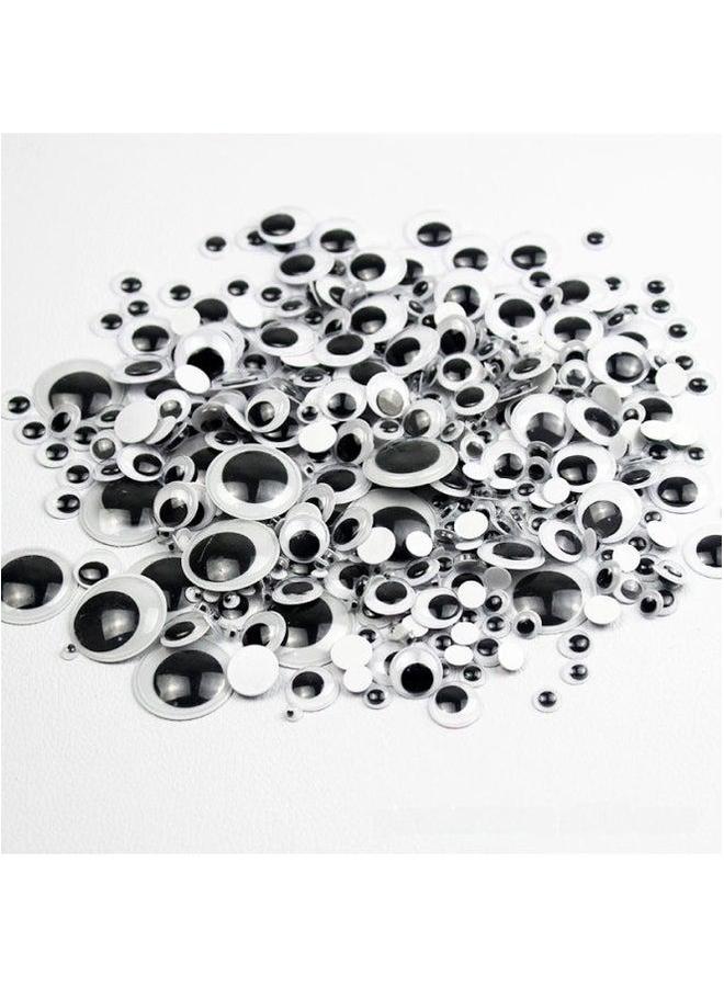 Kindergarten Children's Educational DIY Activity Eyes Plus Adhesive Cartoon Animal Toy Accessories-Color:No 10mm/5000/bag - Image 3