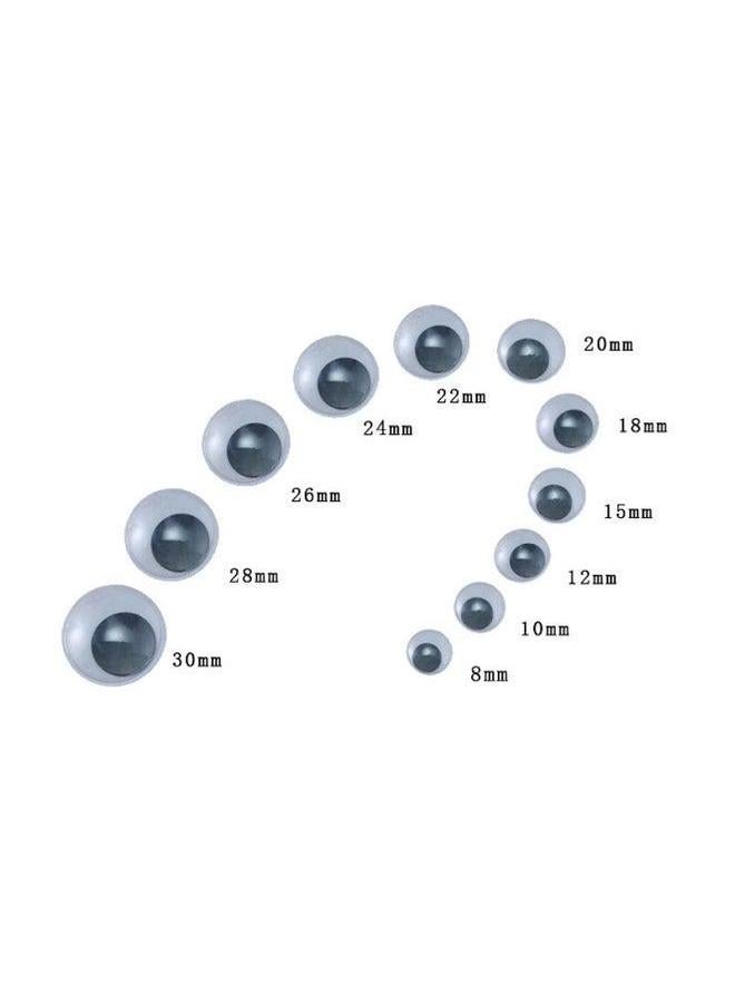 Kindergarten Children's Educational DIY Activity Eyes Plus Adhesive Cartoon Animal Toy Accessories-Color:No 10mm/5000/bag - Image 5