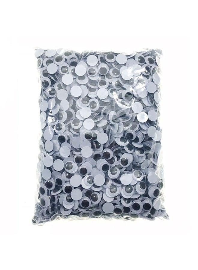 Kindergarten Children's Educational DIY Activity Eyes Plus Adhesive Cartoon Animal Toy Accessories-Color:No 10mm/5000/bag - Image 2