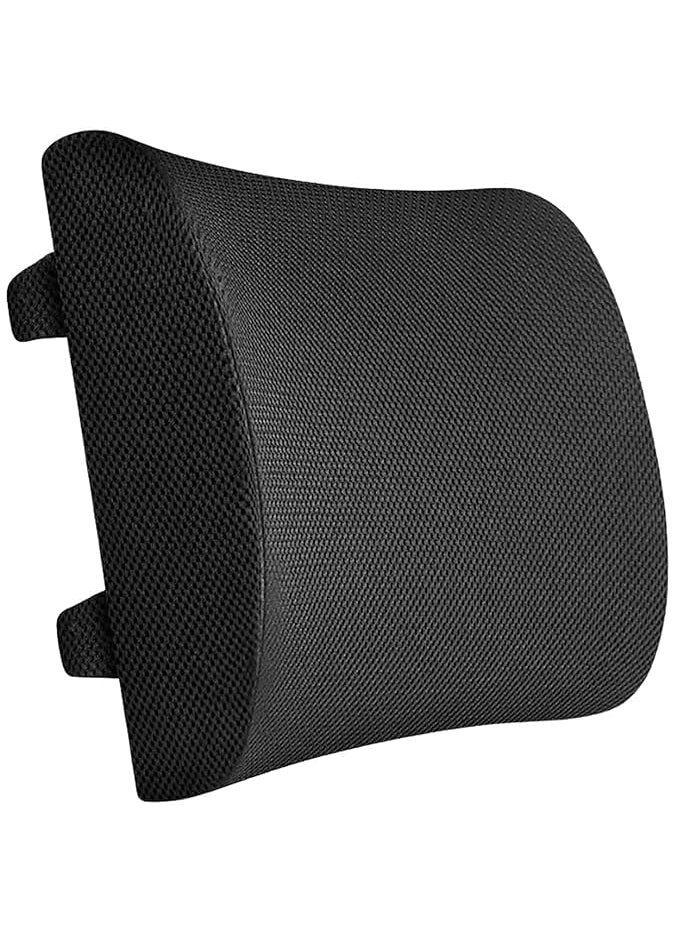 Backfit Backfit Backrest for Chair Car Dinning Chair Sofa etc Ideal for Chair Sofa car Chair Back Support Cushion Black Lower Mesh  - Image 2