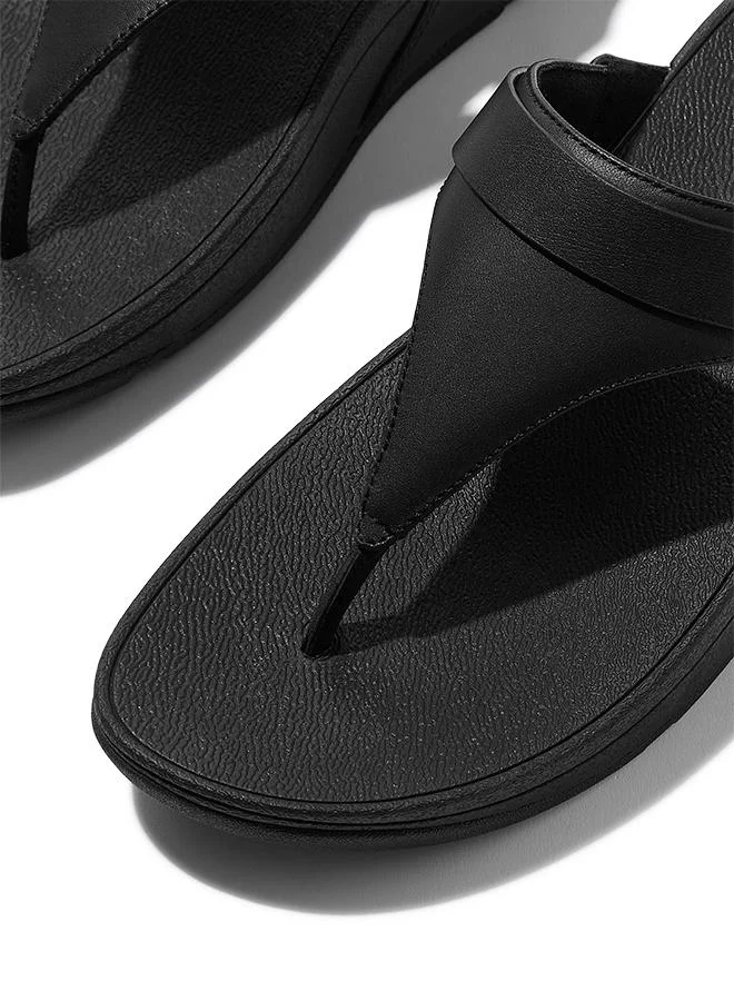 Fitflop LULU ADJUSTABLE LEATHER TOE-POST SANDALS