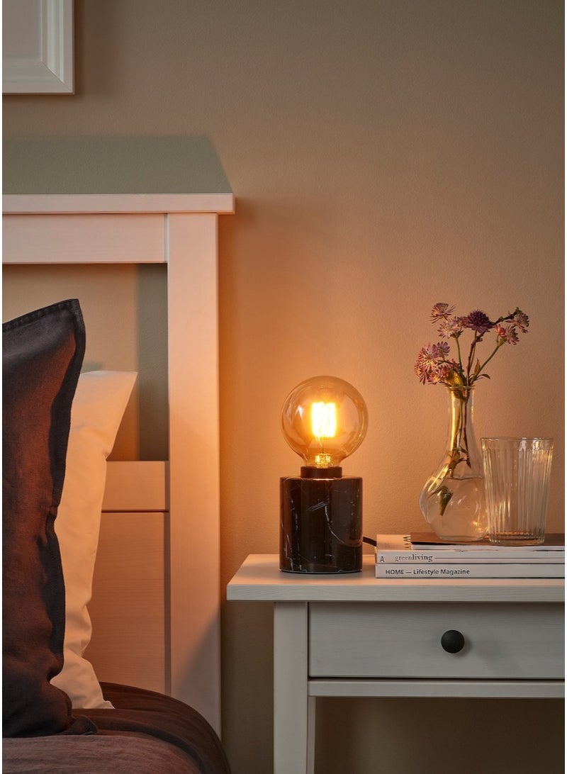 لمبة LED قاعدة E27 بقوة 150 لومن كرة بنية زجاج شفاف 95 مم - Image 4