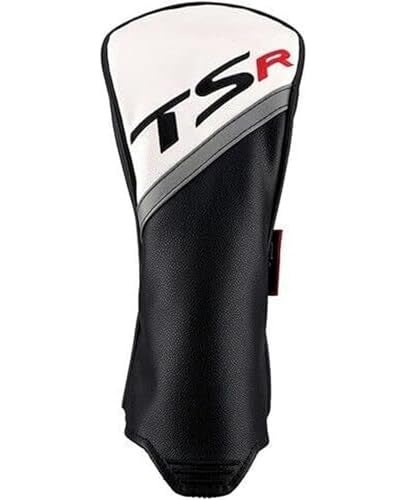 Titleist New TSR Leather Hybrid/Rescue Headcover, Black / White / Red - Image 4