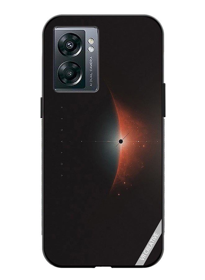 VR CREATIVE Protective Case Cover For Oppo A57 5G Galaxy Design Multicolour - Image 1