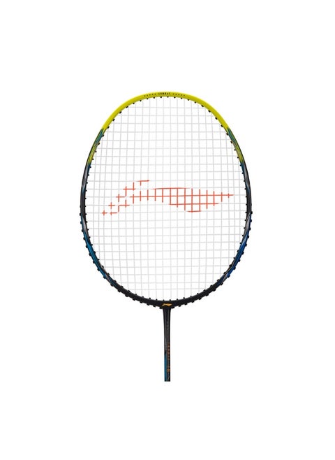 Li-Ning Blaze 100 84G Carbon Fibre Badmiton Racket Unstrung with Free Full Cover Black/Silver/Navy