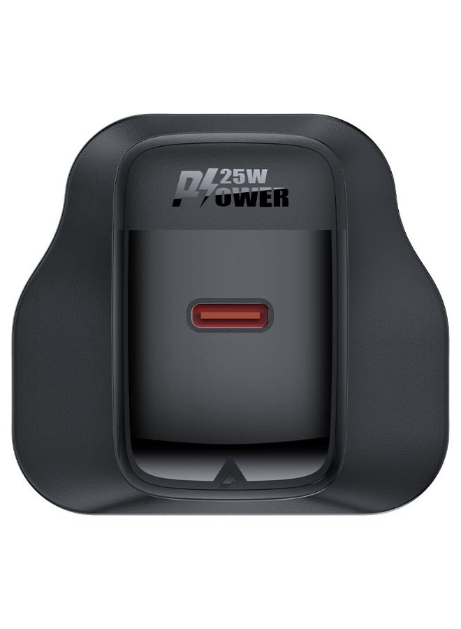 أسيفاست شاحن حائط ACEFAST A105 بقوة 25 واط بتقنية GaN مع منفذ USB-C وقابس بريطاني - Image 3