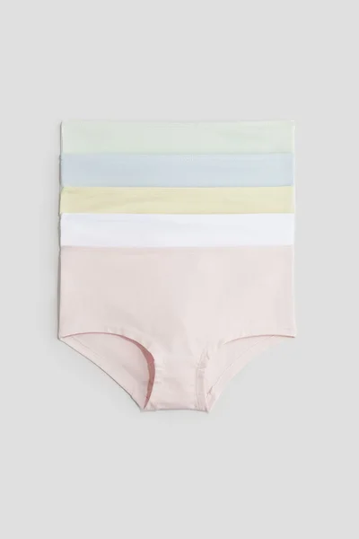 H&M 5-Pack Cotton Hipster Briefs