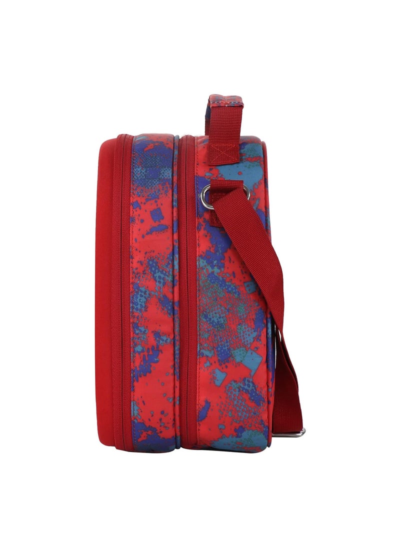 SMILY KIDDOS Smily Kiddos Hardtop Lunch Bags (RED) Lunch Bag Adult Lunch Bag : Space Theme  - Image 3
